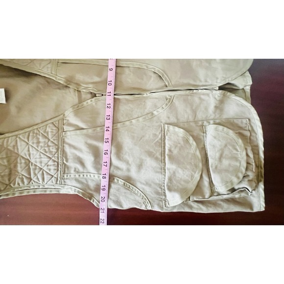 Ozark Trail Men's Hunting Vest‎ Size L Bird Shooting Khaki Gamebag Outdoors - Picture 7 of 8